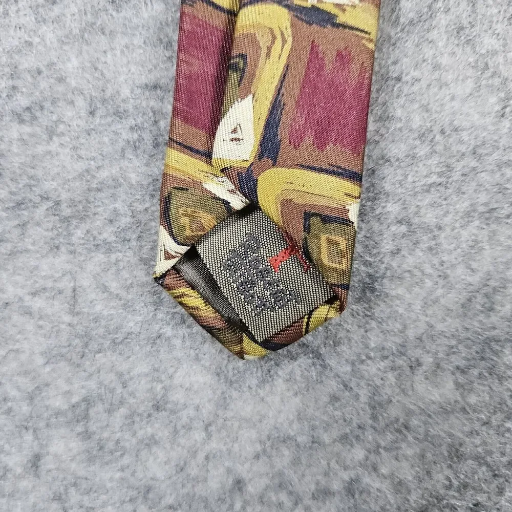 Robert Talbott‎ Studio For The Oxford Shop Silk Neck Tie Geometric 58x3.5 Inches
